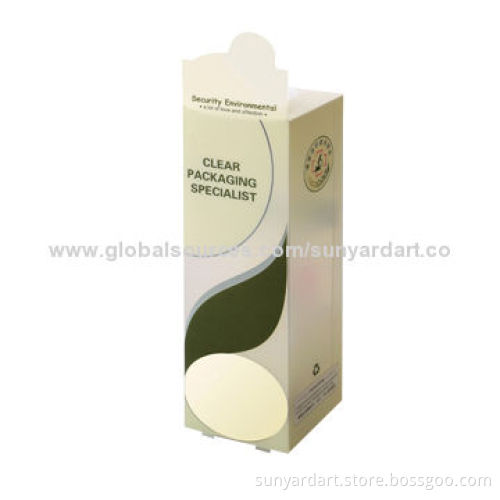 PP folding box with offset printing and soft crease